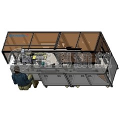 DC尾端打端子穿膠殼自動機(jī)